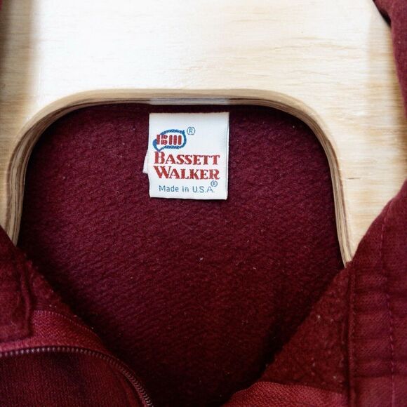 Vintage‎ 80’s Bassett Walker Full Zip Jacket Medium Made In USA - Picture 3 of 8